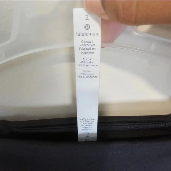 Lululemon Train Times 7/8 Pant Black Size 2 - Picture 6 of 10